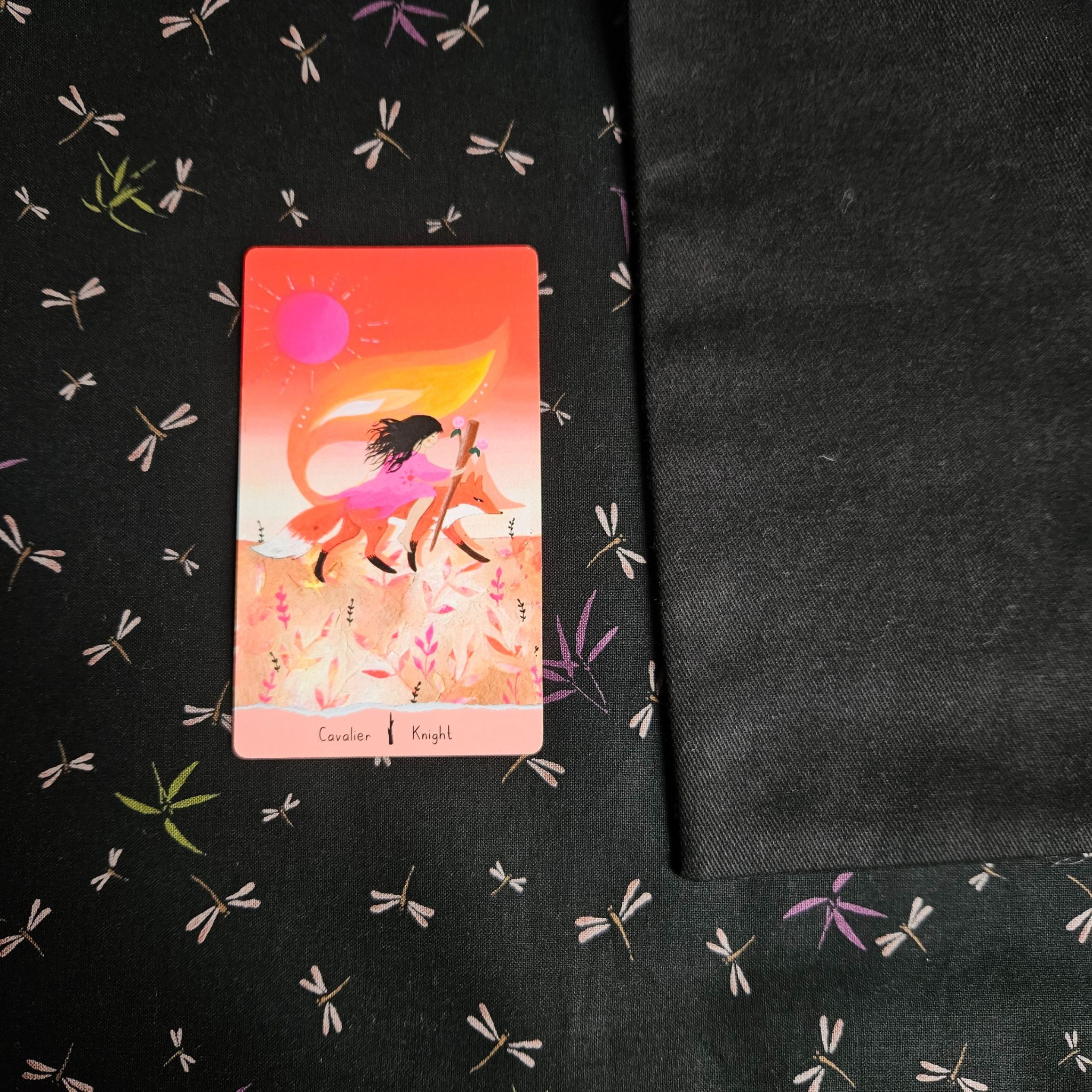 Tapis de tirage Libellule